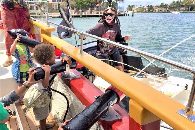1-Hour Interactive Pirate Cruise (arrive 30 minutes early) - A pirate ship on Fort Lauderdale’s Intracoastal Waterway