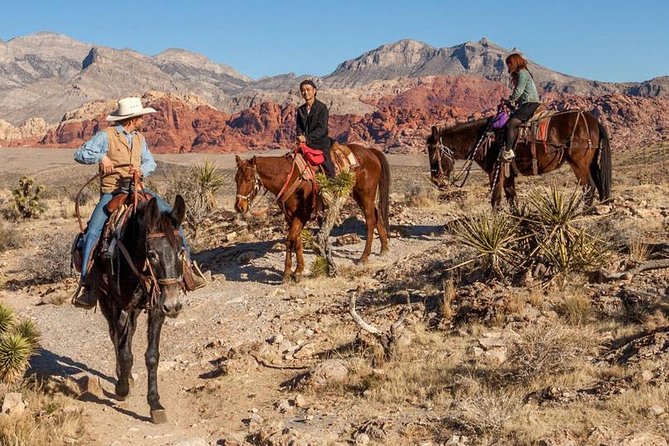 2-Hour Horseback Riding through Red Rock Canyon - The two-hour route through red rock country