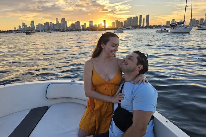 2 hrs Miami Private Boat Tour with Cooler, Ice, Bluetooth Stereo - My call: book it for a private evening on the bay