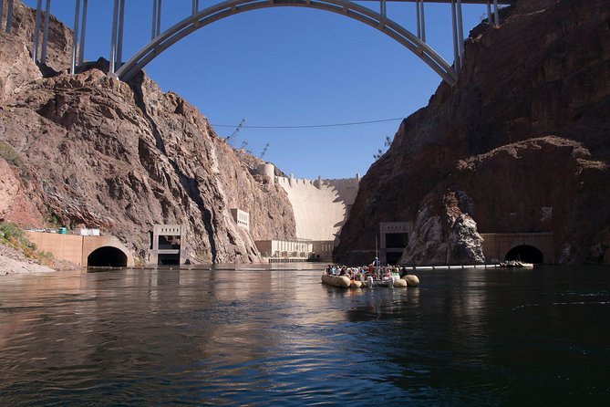3-Hour Black Canyon Motorized Raft Tour with Optional Transport - The beach stop, lunch, and cold Colorado River water