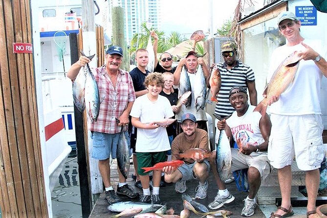 4-Hour Day or Night-Time Reef Bottom Fishing Charter in Fort Lauderdale - Millionaires Row and the ride offshore