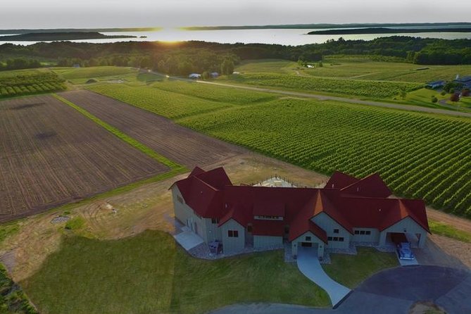 5-Hour Traverse City Wine Tour: 4 Wineries on Old Mission Peninsula - Chateau Chantal, views from a hilltop chateau