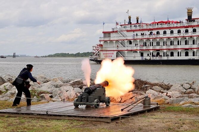 90-Minute Savannah Riverboat Sightseeing Cruise - Passing Old Fort Jackson