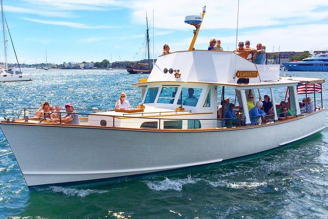Afternoon Grand Tour | Gansett Cruises in Newport, RI - Setting out from Bowen’s Wharf on the MV Gansett