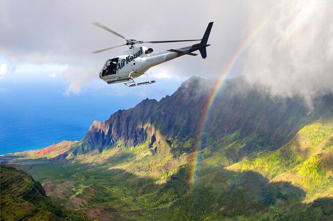 Air Kauai: DOORS-OFF Helicopter Adventure - From Lihue to Kauai’s wettest country