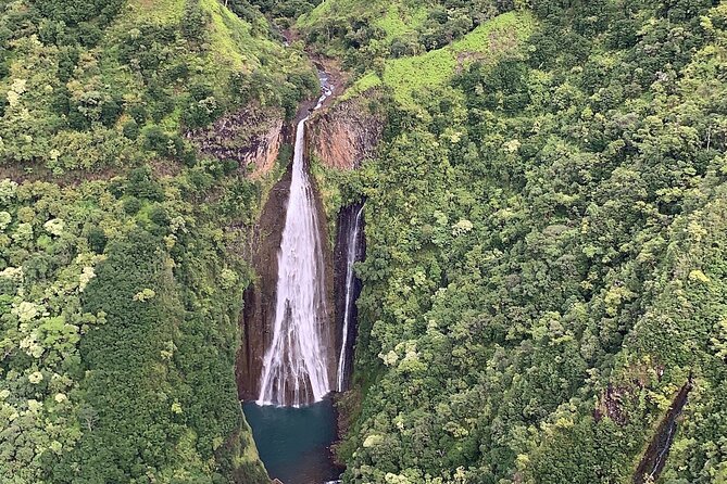 Air Kauai: DOORS-OFF Helicopter Adventure - The Na Pali Coast from ridge level