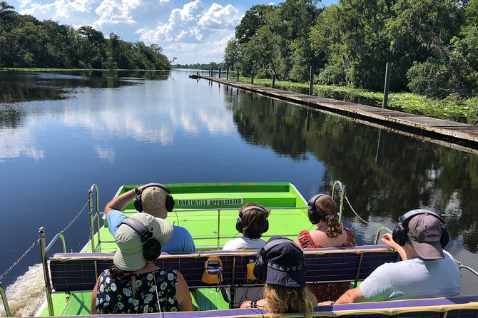 Airboat Adventure in Saint Augustine with a Guide - Leaving Trout Creek Memorial Park by airboat