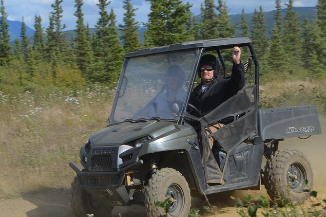 Alaskan Back Country Side by Side ATV Adventure with Meal - Leaving Healy for the North Side of Denali