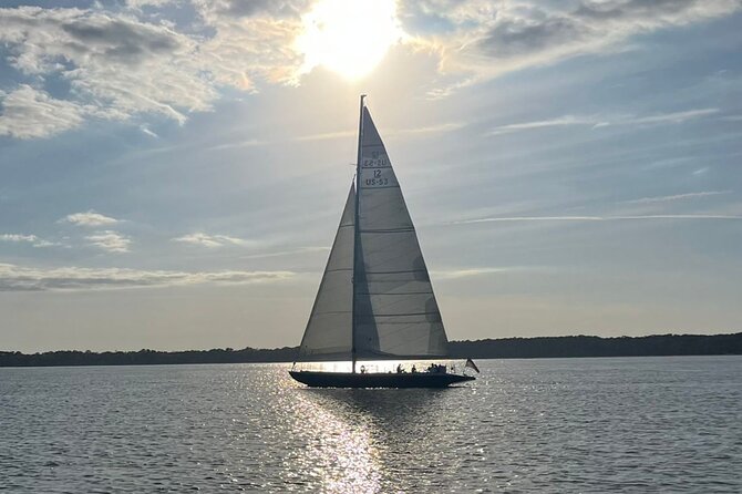 America's Cup 12-Meter Yacht Afternoon Sail from Hilton Head - Dolphins, rays, and other possible wildlife