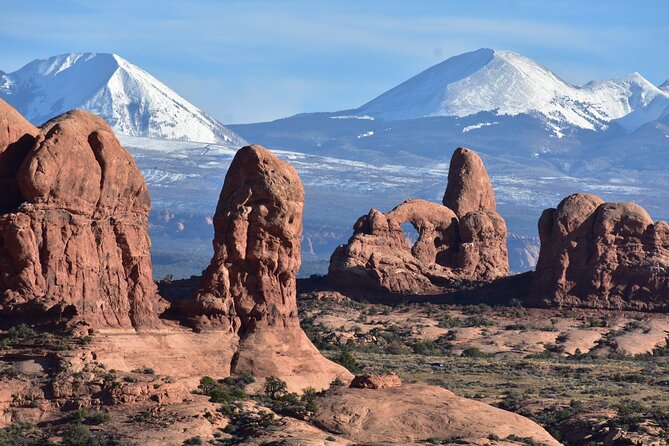 Arches National Park 4x4 Adventure from Moab - Dinosaur tracks near Utahraptor State Park