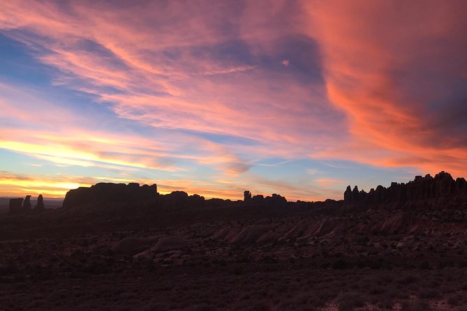 Arches National Park 4x4 Adventure from Moab - Sunset, stars, and changing light