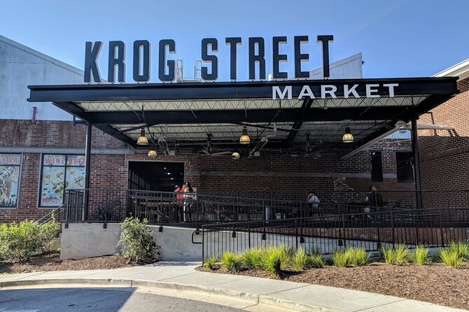 Atlanta Sightseeing Bus Tour - Krog Street Market in just 5 to 10 minutes