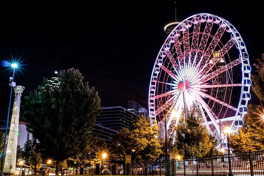 Atlanta: SkyView Ferris Wheel Ticket - What you see from nearly 20 stories up