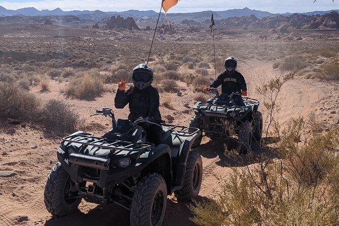 ATV Tour and Dune Buggy Chase Dakar Combo Adventure from Las Vegas - The Vegas Dunes buggy chase