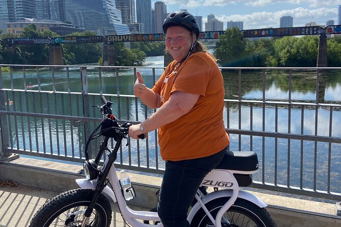 Austin Good Vibes E-Bike Tours - Lady Bird Lake, parks, and music memorials