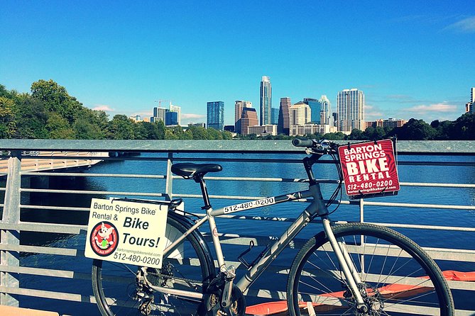 Austin in a Nutshell Bike Tour with a Local Guide - Turning north toward the Texas State Capitol