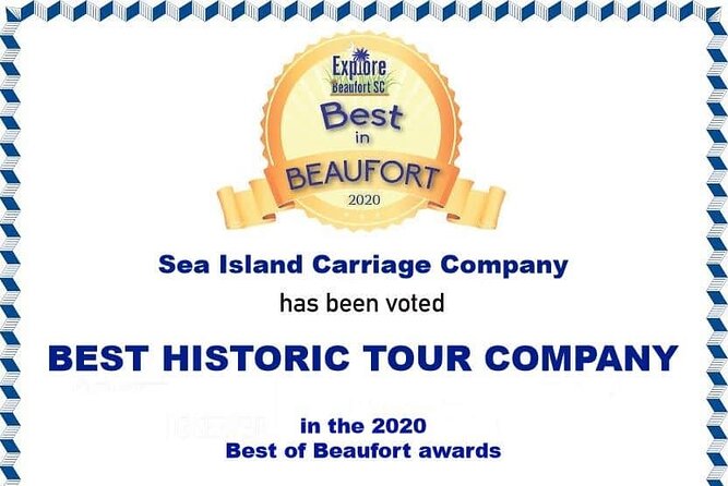 Beaufort’s #1 Horse & Carriage History Tour - The guide makes or breaks the ride