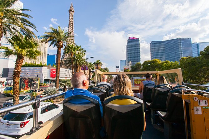 Big Bus Las Vegas: Hop-On Hop-Off Sightseeing Bus Tour - Excalibur and the Welcome sign