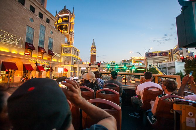 Big Bus Las Vegas: Sightseeing Night Tour by Open-Top Bus - Price and overall value at $58.99