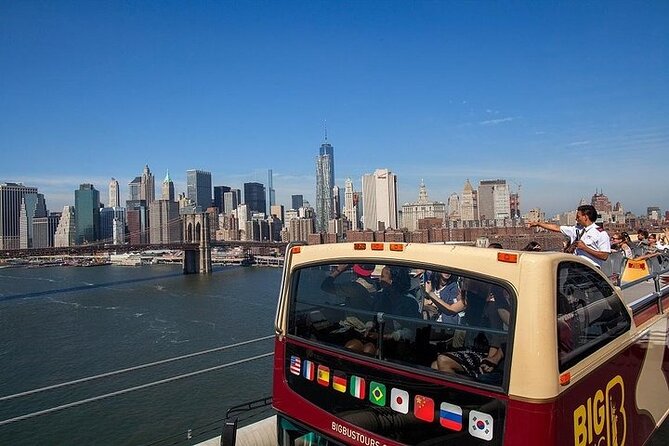 Big Bus NYC: Hop-On Hop-Off Sightseeing Tour by Open-top Bus - Uptown route for Central Park and Fifth Avenue