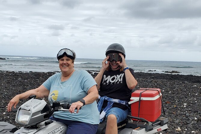 Big Island Southside ATV Tour - Ka‘alu‘alu Bay and the green sand stop