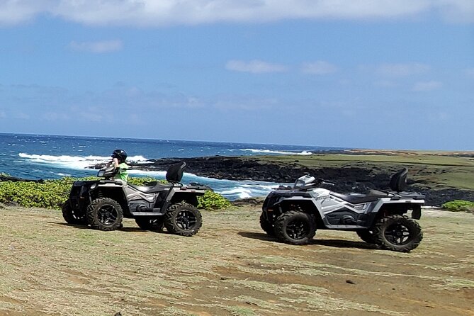 Big Island Southside ATV Tour - Cliff riding to Pulehua Island