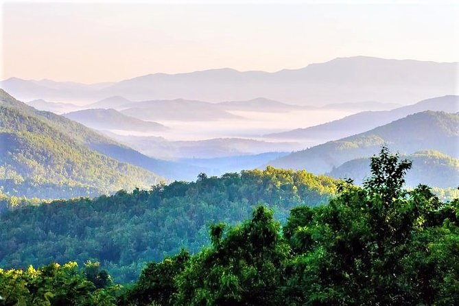 Blue Ridge Parkway Waterfalls Hiking Tour from Asheville - Pisgah Forest brings the first waterfall stop