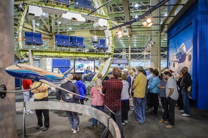 Boeing Factory Tour with Guided Transport from Seattle - Riding north from downtown Seattle