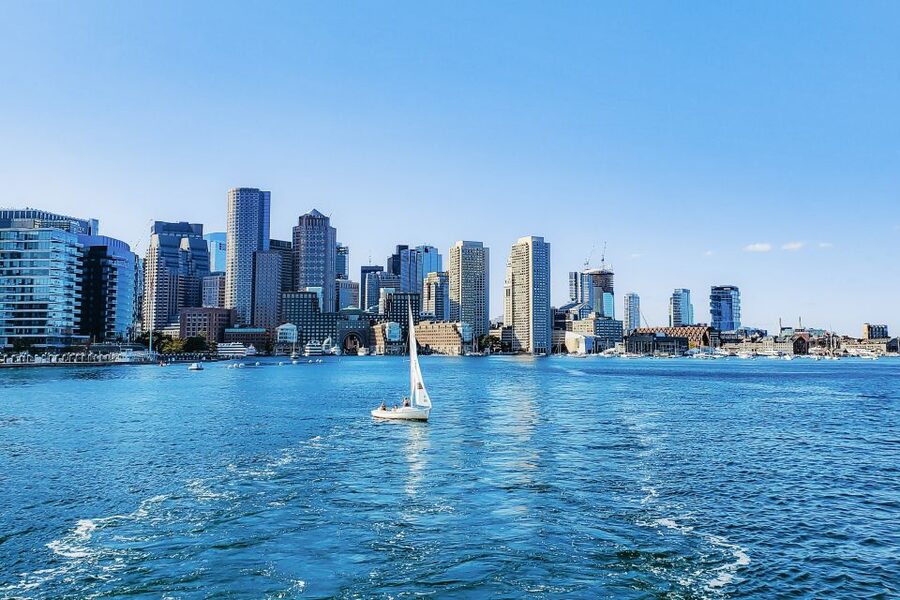 Boston: Boston Harbor Sunset Cruise - Old Ironsides and the sunset cannon