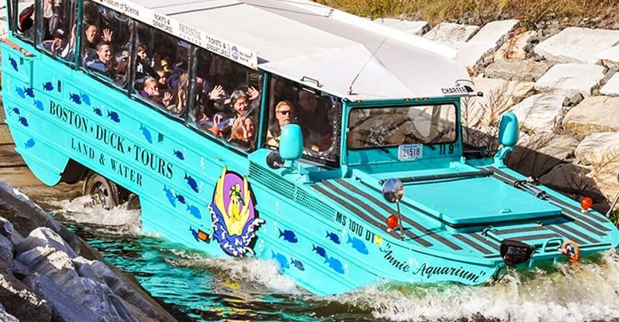 Boston Duck Tour: The Original and World-Famous - Guides, humor, and the audio app