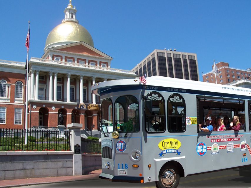 Boston: Hop-On, Hop-Off 20+ Stops Trolley Ticket - USS Constitution and North Station