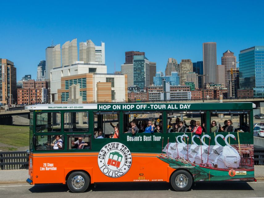 Boston: Hop-on Hop-off Old Town Trolley Tour - Green Loop stops from Faneuil Hall to the North End