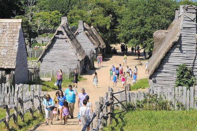 Boston to Plymouth Day-Trip including Quincy, Plimoth Patuxet and Mayflower II - Plymouth Rock and harbor free time