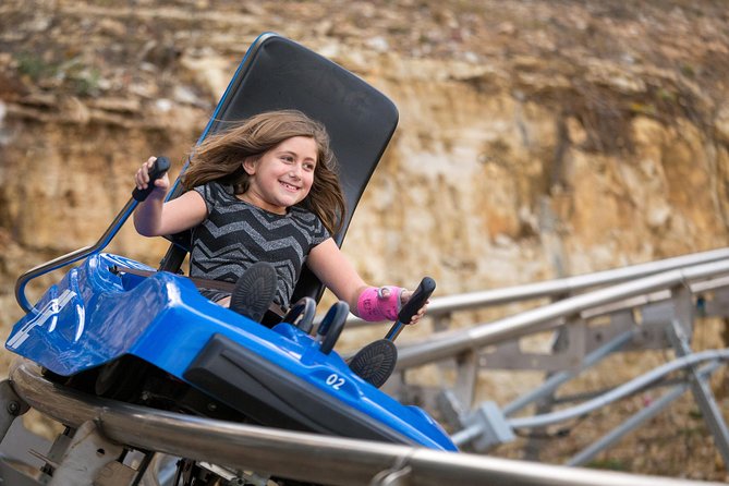 Branson Alpine Mountain Coaster Ticket - Single carts, double carts, and the age rules