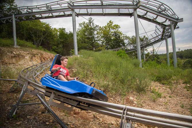 Branson Alpine Mountain Coaster Ticket - Daytime calm or nighttime drama