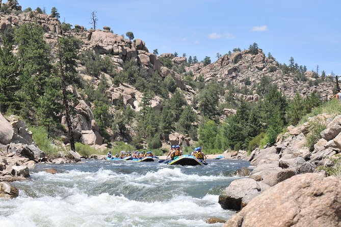 Browns Canyon Intermediate Rafting Trip Half Day - What the three-hour river outing feels like