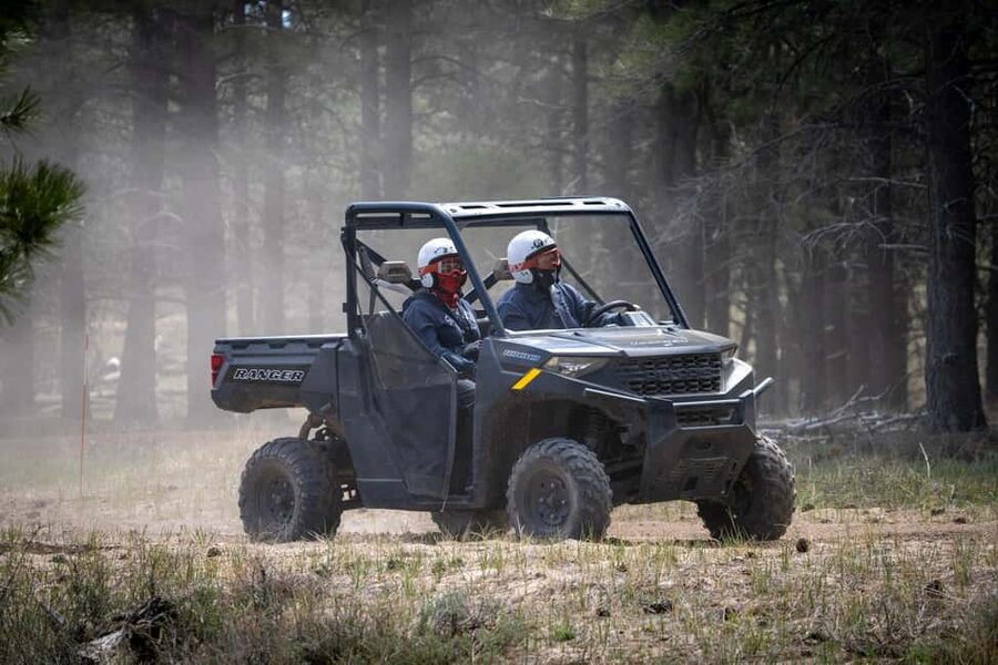 Bryce Canyon City Guided ATV/RZR Tour - Through Ponderosa pine forest and open country
