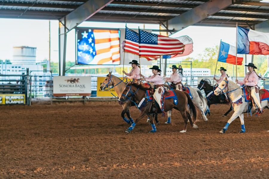 Bulverde: Saturday Night Rodeo General Admission Ticket - The opening ceremony sets the tone