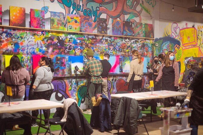 BYOB Spray Paint and Sip at Studio W.I.P. - What makes this class worth your time