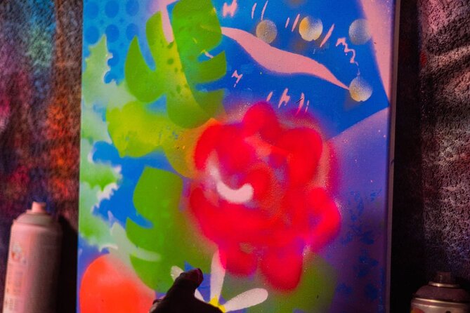 BYOB Spray Paint and Sip at Studio W.I.P. - Why the BYOB setup changes the mood