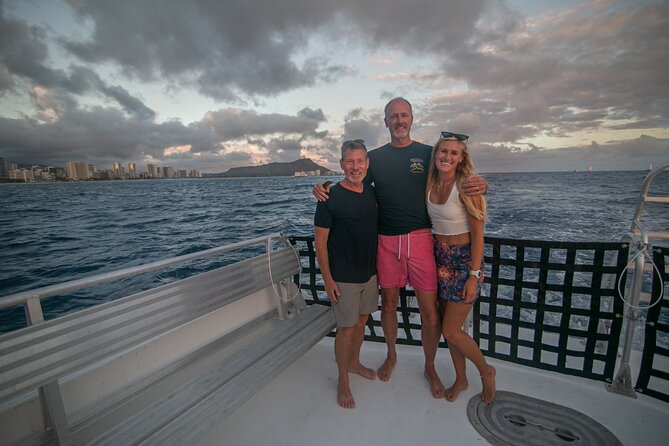 BYOB Sunset Cruise off the Waikiki Coast - The crew and the feel onboard