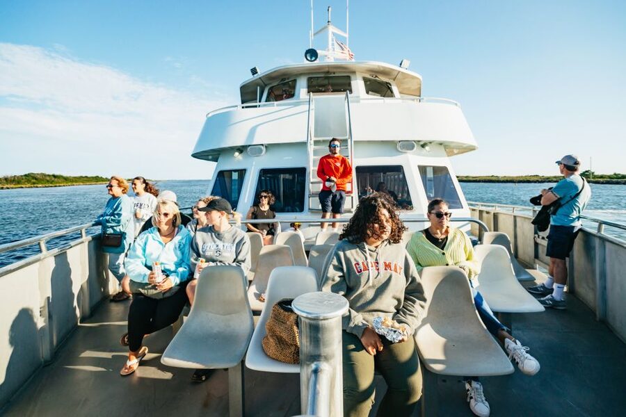 Cape May: Cape May Island Sunset Cruise & Dolphin Watching - Captain Jeff sets the tone