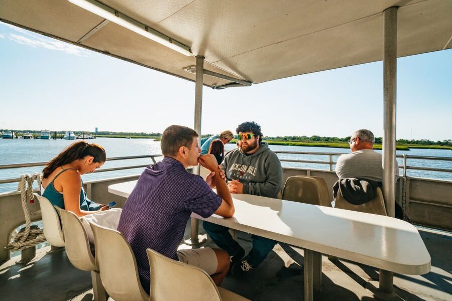 Cape May: Cape May Island Sunset Cruise & Dolphin Watching - Cape May from the water