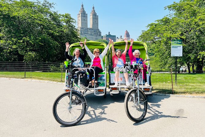 Central Park Pedicab Guided Tours - Conservatory Water and the Central Park Mall