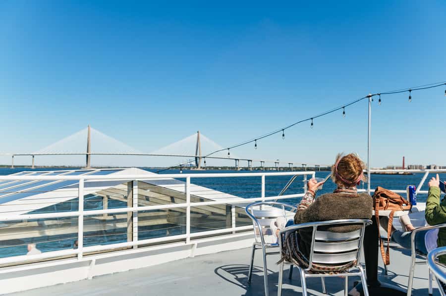 Charleston: Daytime or Sunset Historic Harbor Cruise - The Battery and Charleston’s waterfront edge