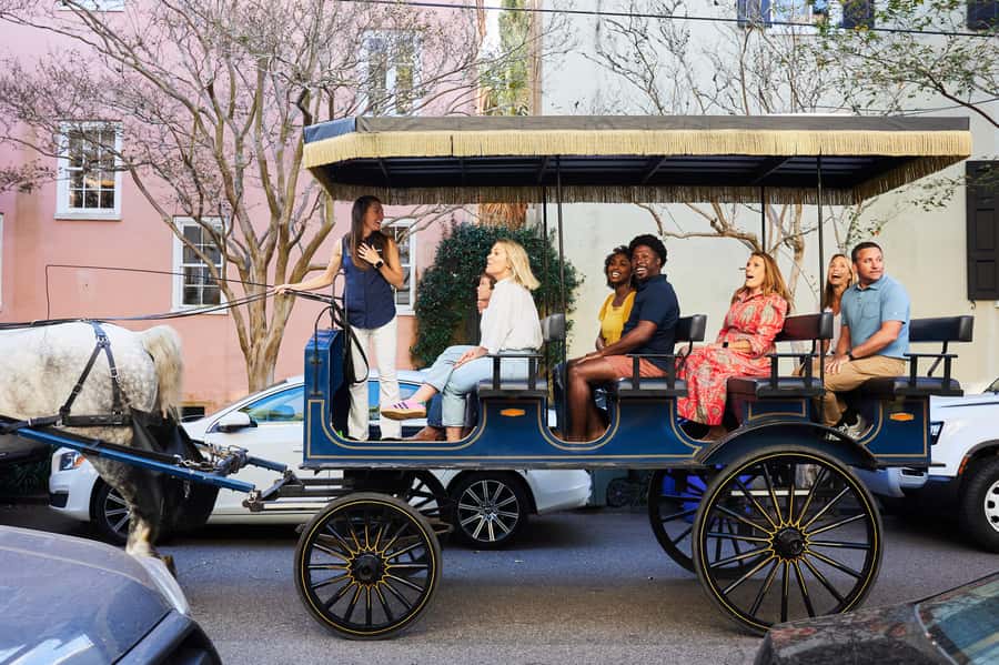 Charleston: Downtown Horse-Drawn Carriage Tour - Starting at the big red barn on Anson Street