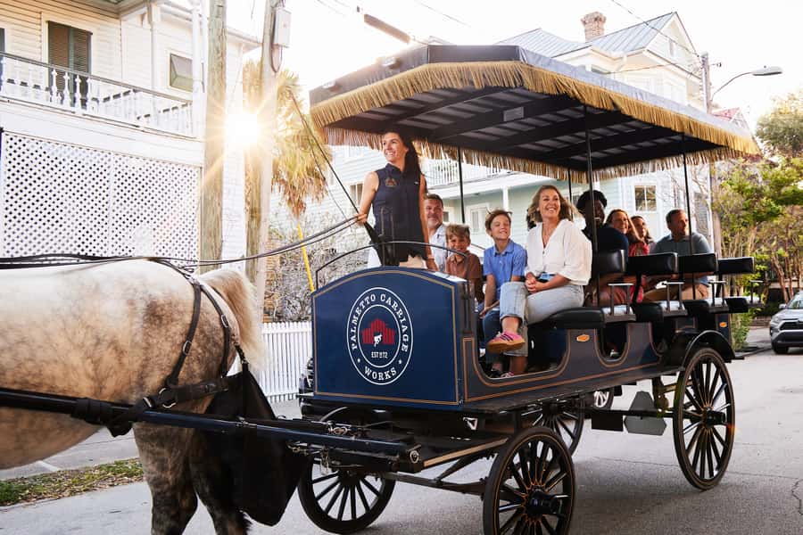Charleston: Downtown Horse-Drawn Carriage Tour - Houses, gardens, churches, and parks from the carriage