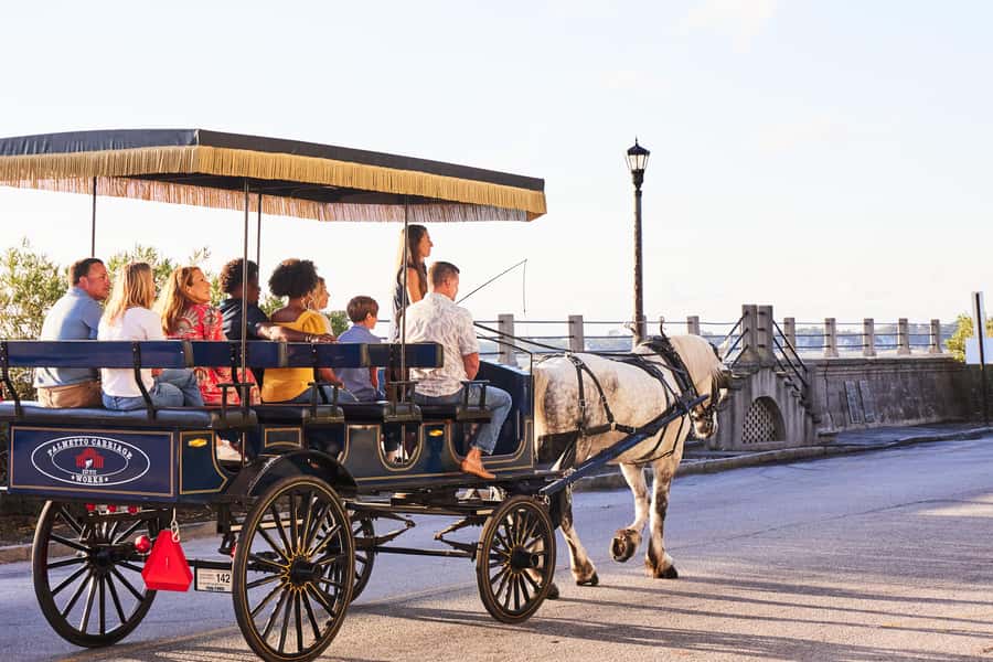 Charleston: Downtown Horse-Drawn Carriage Tour - The guides make or break the hour