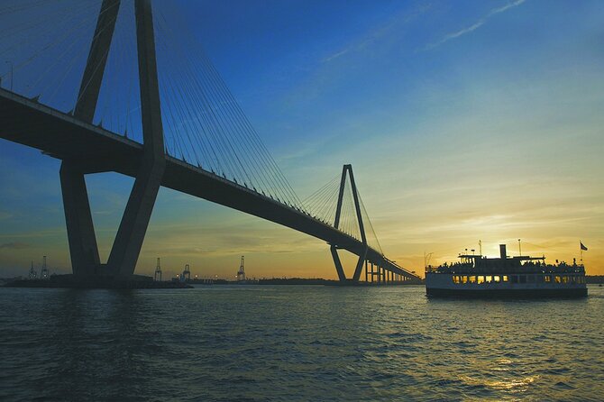 Charleston Harbor History Day-Time or Sunset Boat Cruise - Seeing Charleston from the Cooper River