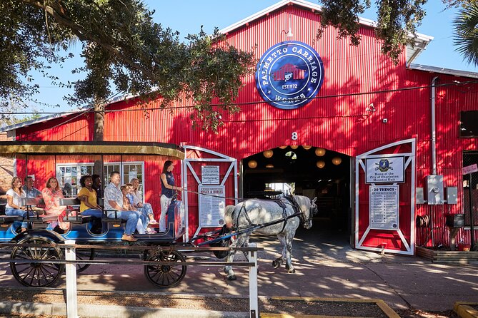Charleston Horse-Drawn Carriage Tour: Explore Historic Charleston - St. Philip’s Church and the old market area